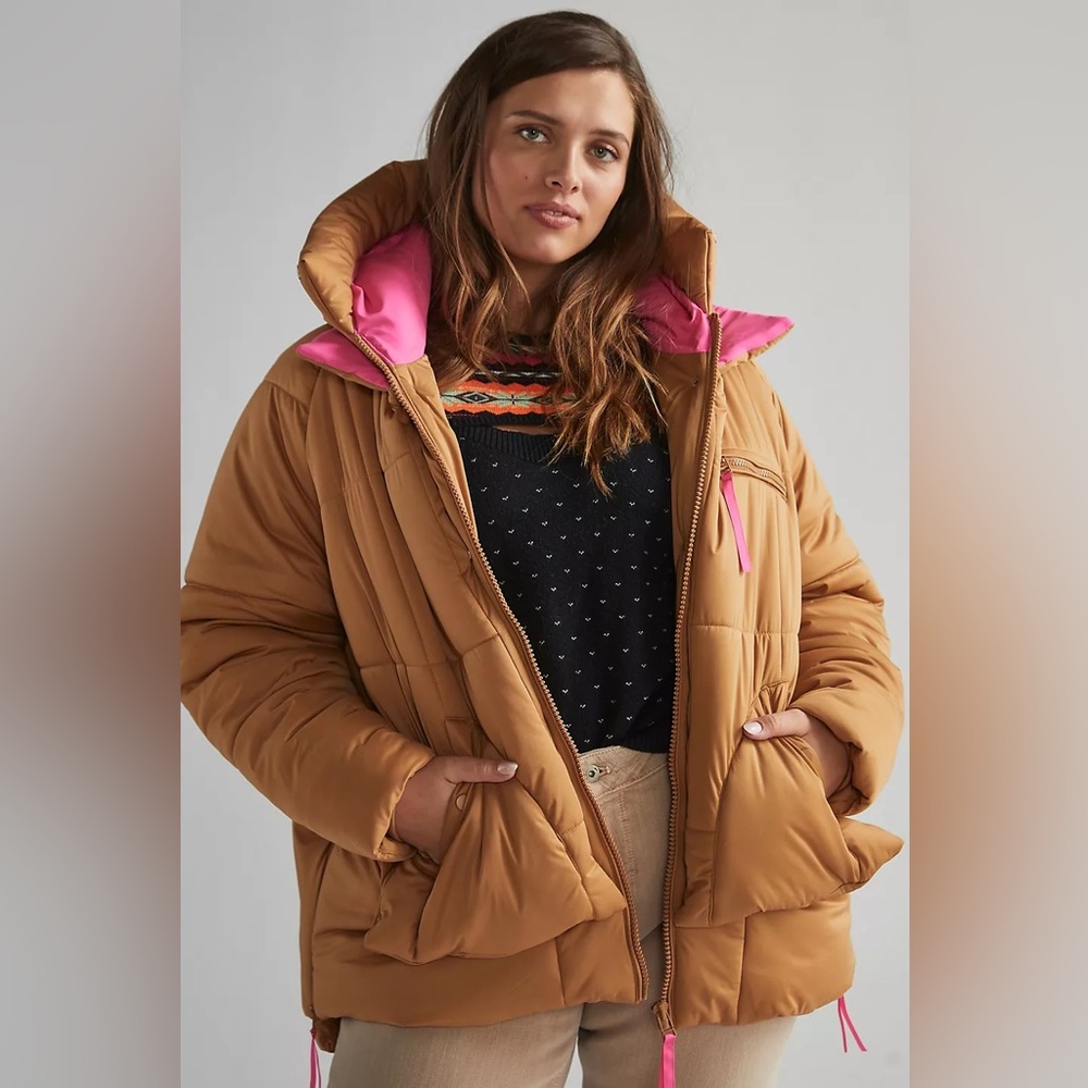 Anthropology “Avec Les Filles” Puffer Jacket